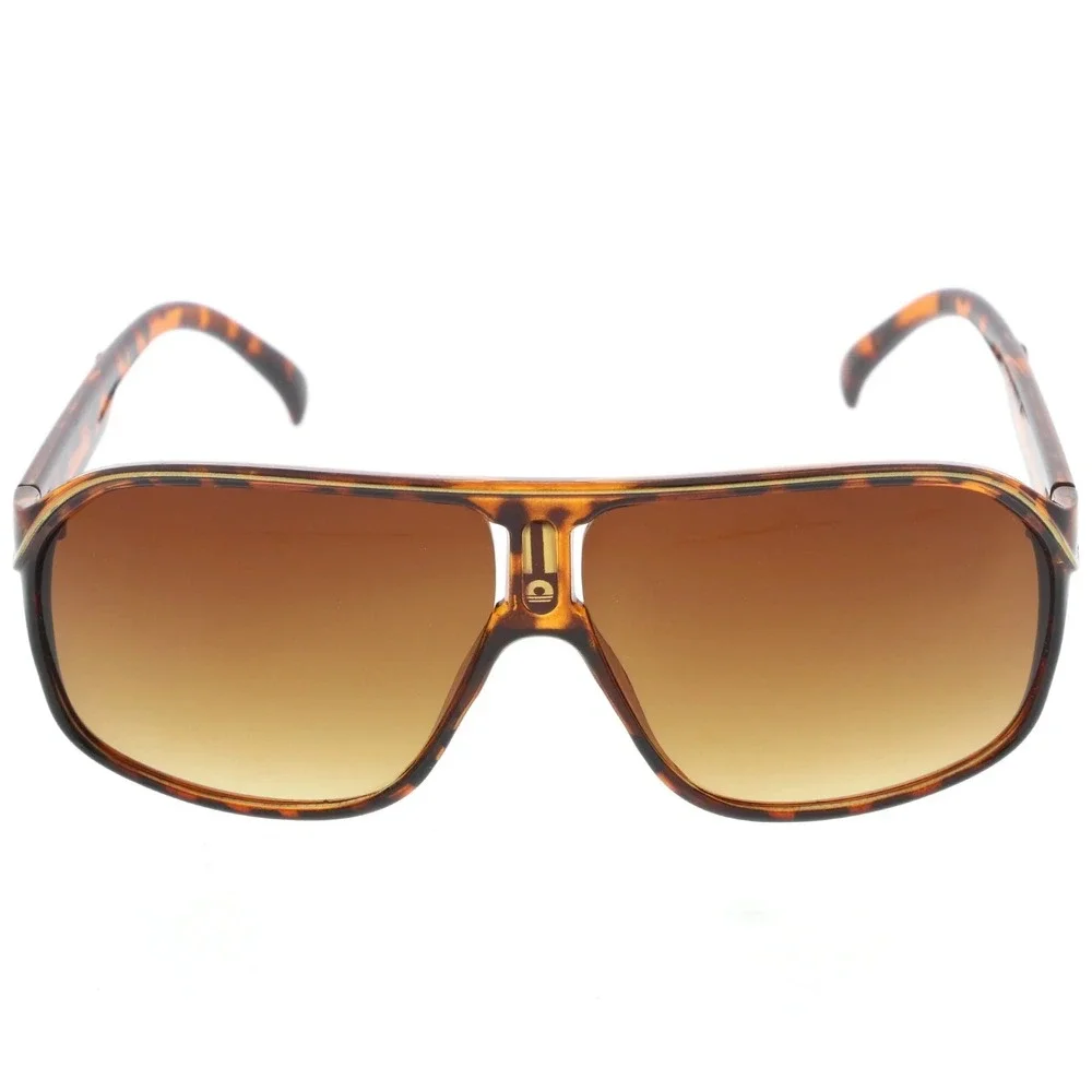Tortoise Brown Lens Retro Vintage 70s Style 80 Fashion Hip Hop Streetwear Summer